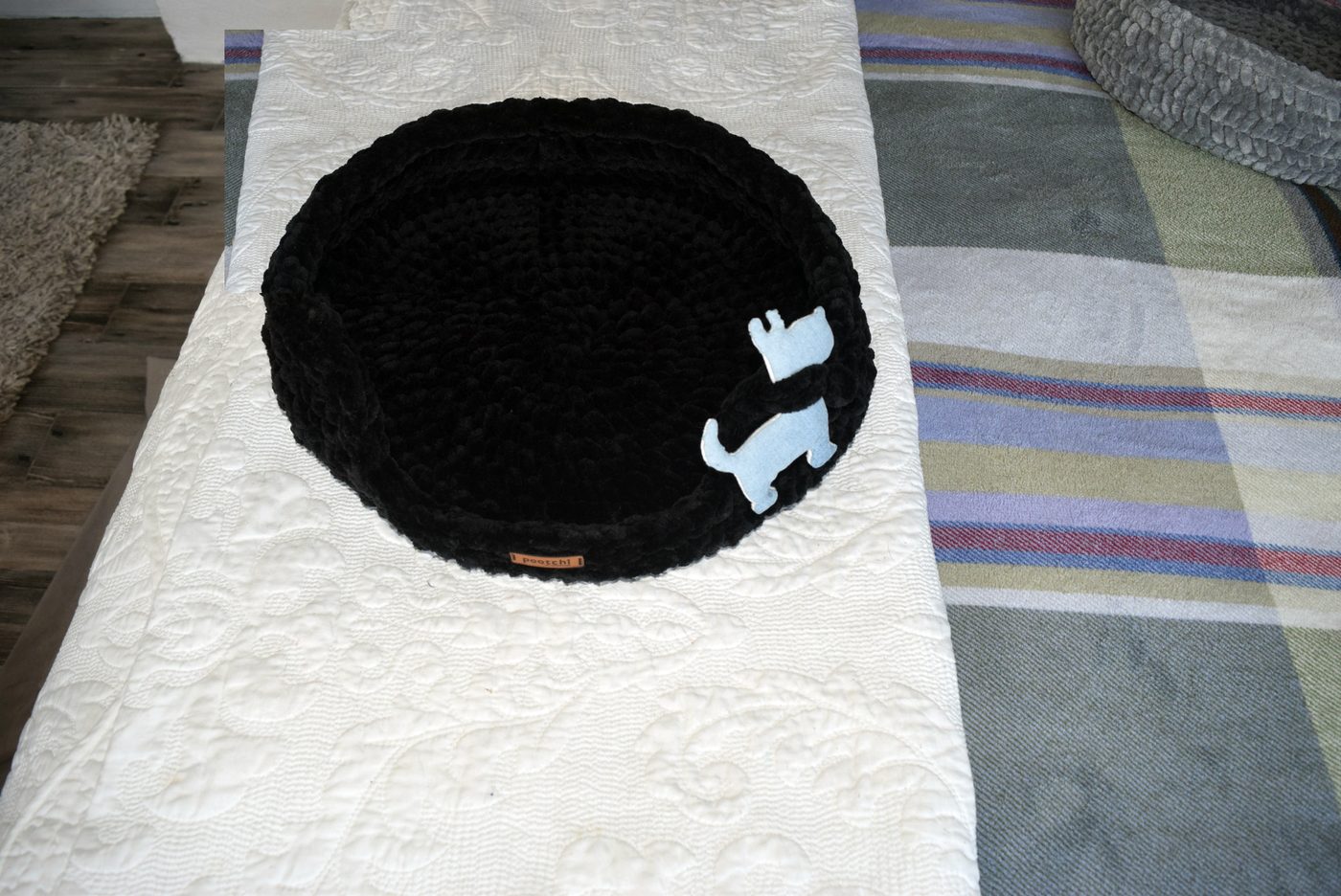 Pootchi Siyah Kedi Figürlü Yatak - görsel 5
